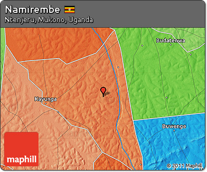Political Map of Namirembe