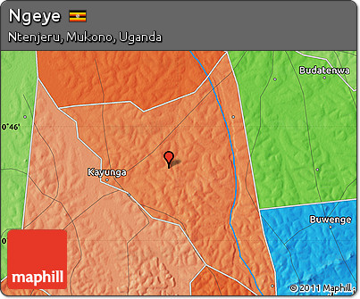 Political Map of Ngeye