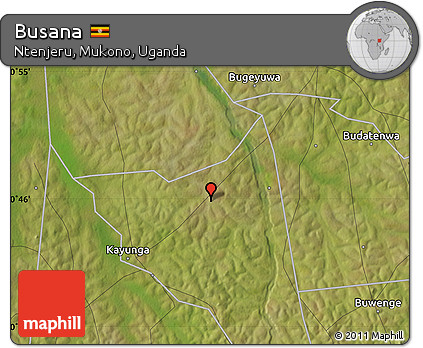 Satellite Map of Busana