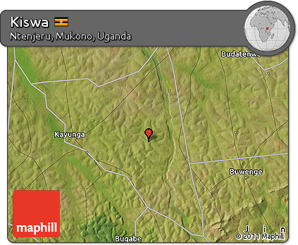 Satellite Map of Kiswa