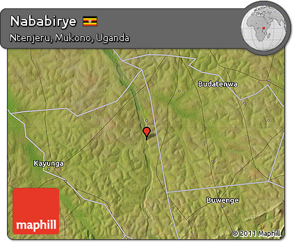 Satellite Map of Nababirye
