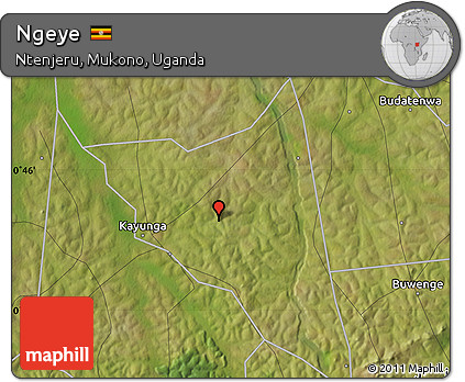 Satellite Map of Ngeye