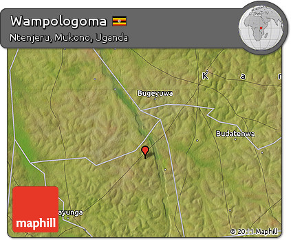Satellite Map of Wampologoma