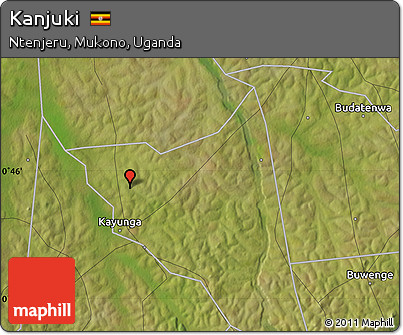 Satellite Map of Kanjuki