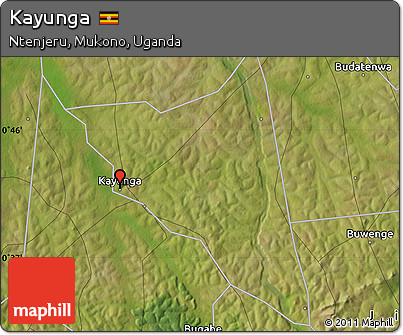 Satellite Map of Kayunga