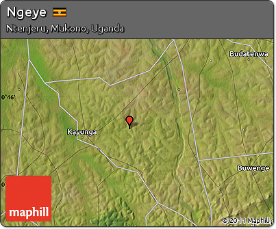 Satellite Map of Ngeye