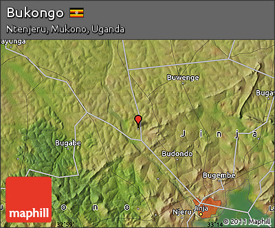 Satellite Map of Bukongo