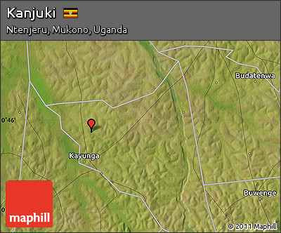 Satellite Map of Kanjuki