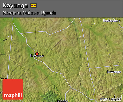Satellite Map of Kayunga