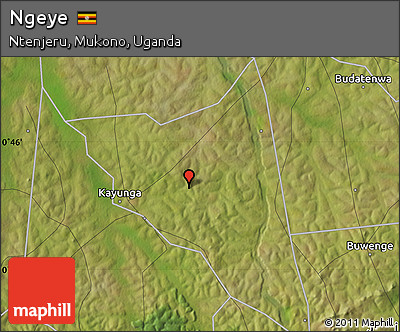 Satellite Map of Ngeye