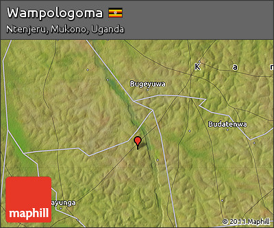 Satellite Map of Wampologoma
