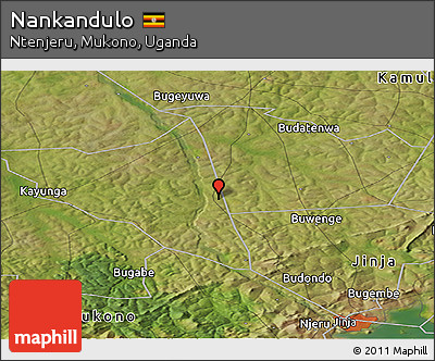 Satellite Panoramic Map of Nankandulo