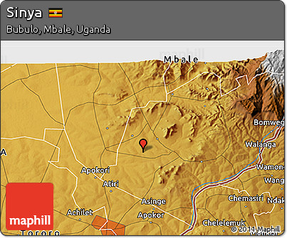 Physical 3D Map of Sinya
