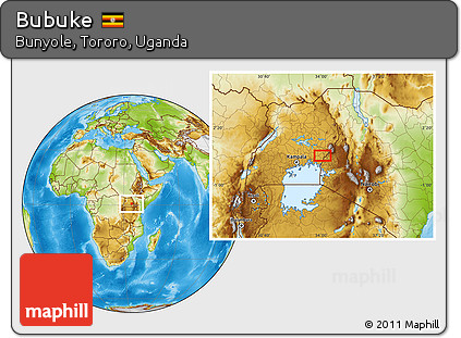 Physical Location Map of Bubuke