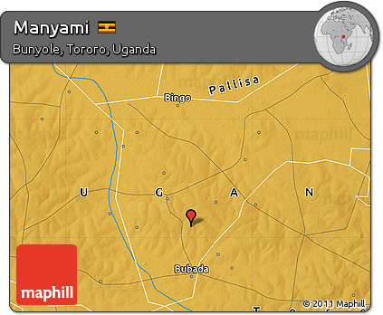 Physical Map of Manyami