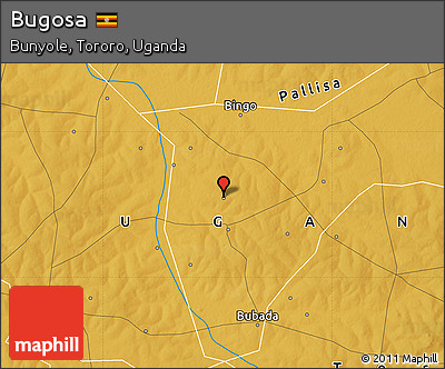 Physical Map of Bugosa