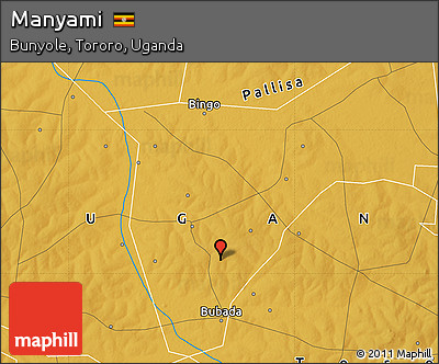 Physical Map of Manyami