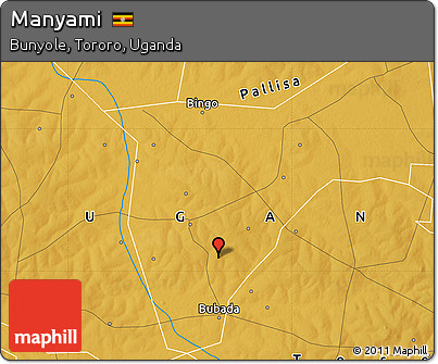 Physical Map of Manyami