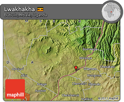 Satellite Map of Lwakhakha