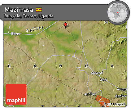 Satellite Map of Mazimasa
