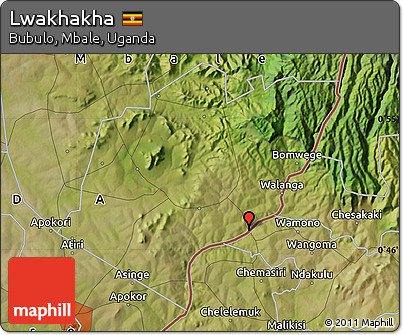 Satellite Map of Lwakhakha