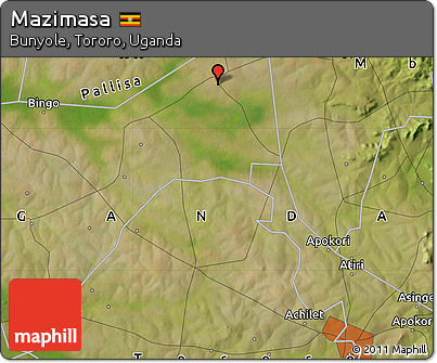 Satellite Map of Mazimasa