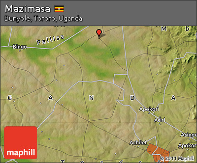 Satellite Map of Mazimasa