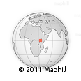 Outline Map of Bulimba, rectangular outline