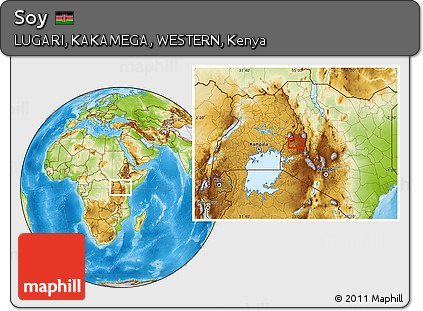 Physical Location Map of Soy