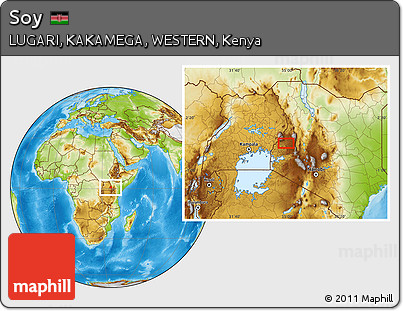Physical Location Map of Soy