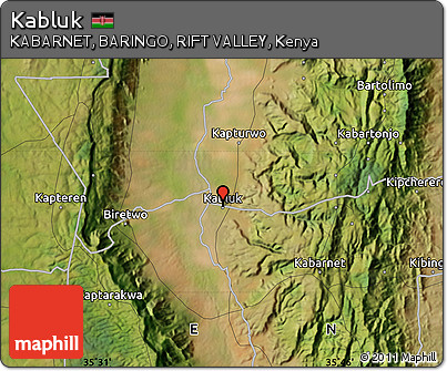 Satellite Map of Kabluk