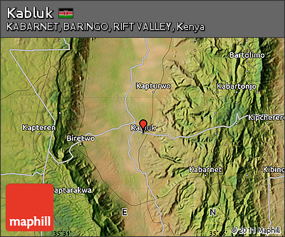 Satellite Map of Kabluk