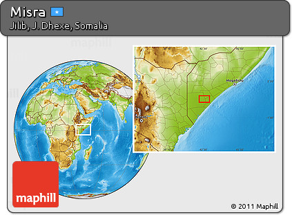 Physical Location Map of Misra