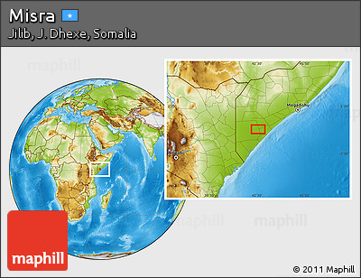 Physical Location Map of Misra