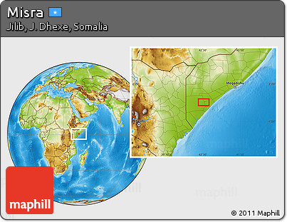 Physical Location Map of Misra