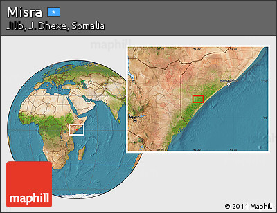 Satellite Location Map of Misra