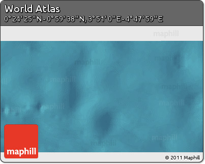 Satellite 3D Map of the Area around 0° 42' 2" N, 4° 19' 30" E