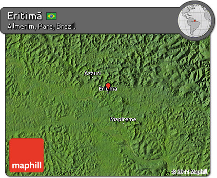 Satellite Map of Eritimã