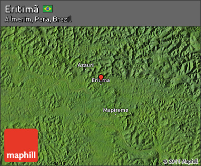 Satellite Map of Eritimã