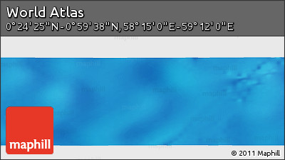 Physical Panoramic Map of the Area around 0° 42' 2" N, 58° 43' 30" E