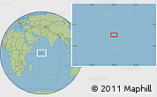 Savanna Style Location Map of the area around 0° 42' 2" N, 62° 58' 30" E