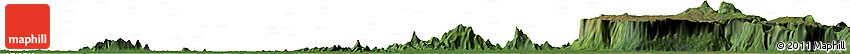 Satellite Horizon Map of the Area around 0° 42' 2" N, 63° 40' 30" W