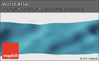 Satellite Panoramic Map of the Area around 0° 42' 2" N, 66° 22' 30" E