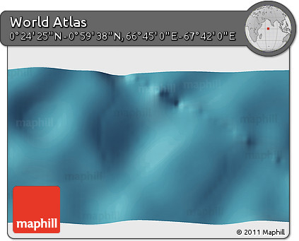 Satellite 3D Map of the Area around 0° 42' 2" N, 67° 13' 29" E