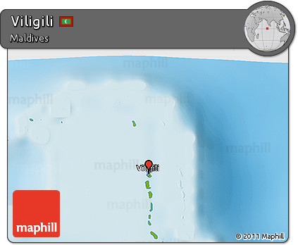 Physical 3D Map of Viligili