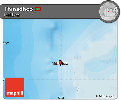 Political Map of Thinadhoo
