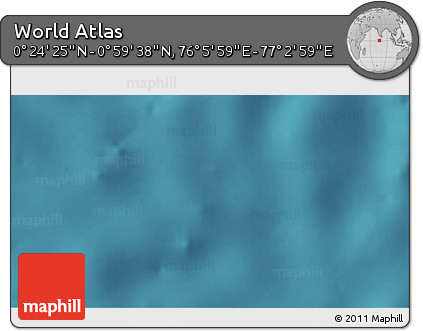 Satellite 3D Map of the Area around 0° 42' 2" N, 76° 34' 29" E