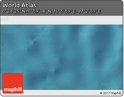 Satellite 3D Map of the Area around 0° 42' 2" N, 76° 34' 29" E