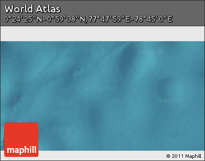 Satellite 3D Map of the Area around 0° 42' 2" N, 78° 16' 30" E