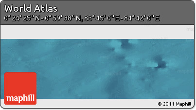 Satellite Panoramic Map of the Area around 0° 42' 2" N, 84° 13' 29" E